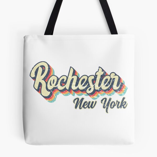 Item preview, Rochester City New York Retro Vintage 70s rainbow designed and sold by Teelogic.