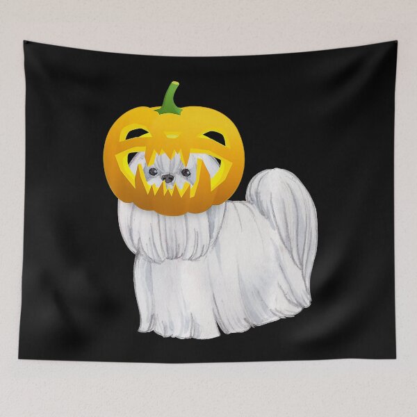 Item preview, Maltese Dog Pumpkin Halloween Themed designed and sold by WilliamQuinnell.