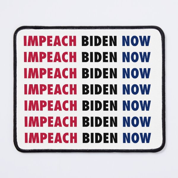 Item preview, Impeach Biden Now | #impeachbidennow designed and sold by Giovanni's  Brown Quotes.