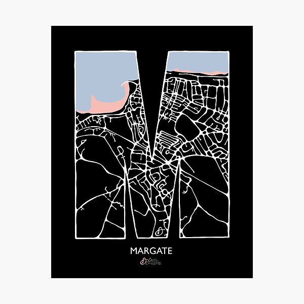 Item preview, MAPHABET Margate designed and sold by Danny Branscombe.