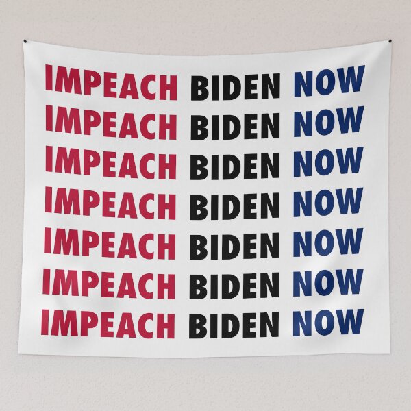 Item preview, Impeach Biden Now | #impeachbidennow designed and sold by Giovanni's  Brown Quotes.