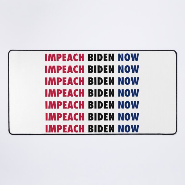 Item preview, Impeach Biden Now | #impeachbidennow designed and sold by Giovanni's Brown Quotes.