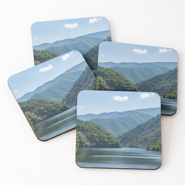 Item preview, Gentle Blue Breeze - Irenic Lake in the Mountains designed and sold by Georgia Mizuleva.