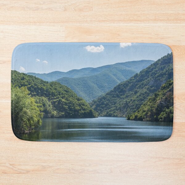 Item preview, Gentle Blue Breeze - Irenic Lake in the Mountains designed and sold by Georgia Mizuleva.