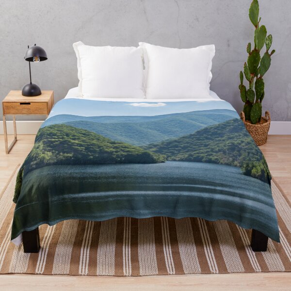 Item preview, Gentle Blue Breeze - Irenic Lake in the Mountains designed and sold by Georgia Mizuleva.