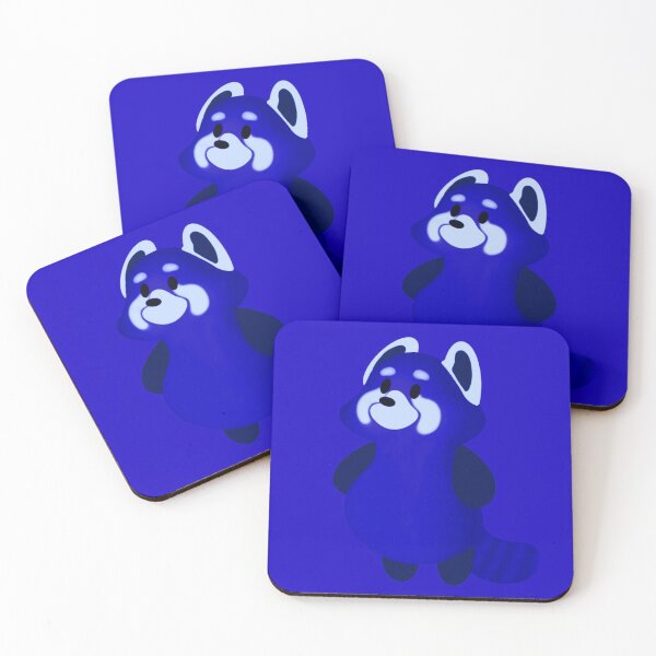 Item preview, Blue red panda designed and sold by MeowMeowsShop.