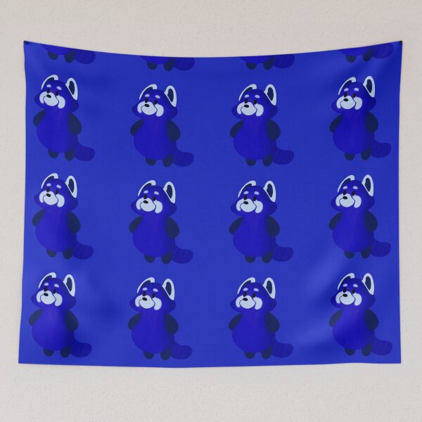 Item preview, Blue red panda designed and sold by MeowMeowsShop.
