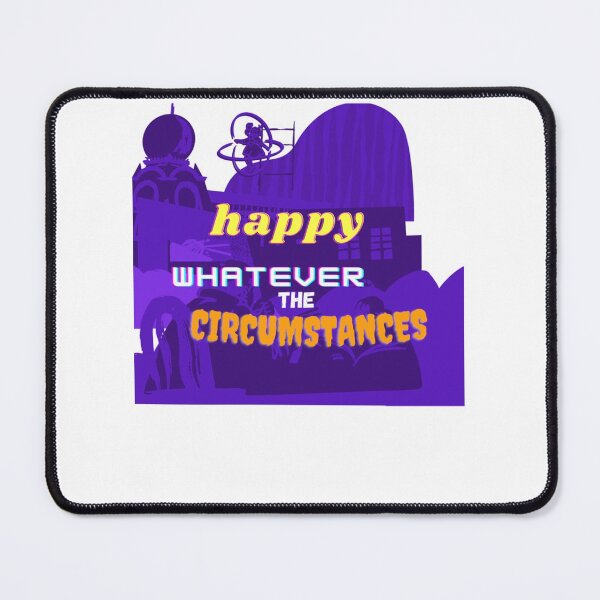 Item preview, happy whatever the circumstances,funny wkuk for men -funny white zoe rose designed and sold by Franzosefischo.