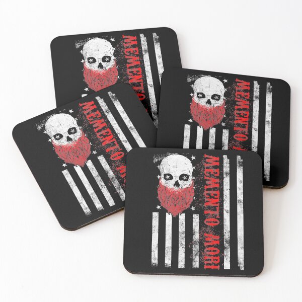 Item preview, Memento Mori Bearded Skull designed and sold by WilliamQuinnell.