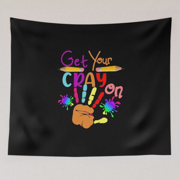 Item preview, Get Your Crayon First Day at School, Cray On Unicorn designed and sold by DiensDesign.