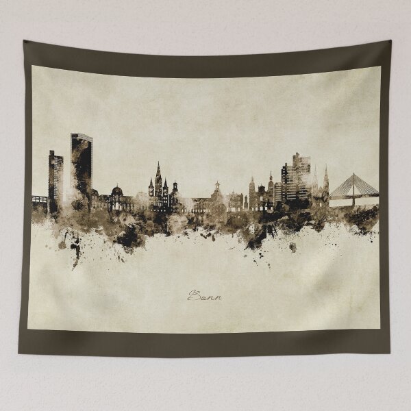 Item preview, Bonn Germany Skyline designed and sold by ArtPrints.