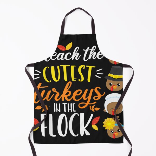 Item preview, The Cutest Turkeys In The Flock Thanksgiving Teacher designed and sold by bluechic89.