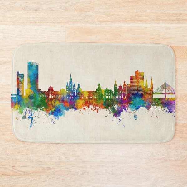 Item preview, Bonn Germany Skyline designed and sold by ArtPrints.