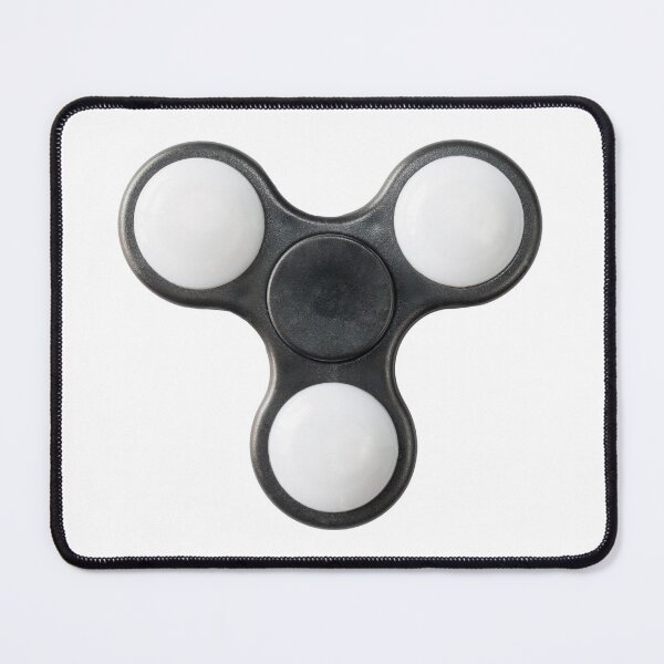 Item preview, Finger Spinner Black and White Plastic designed and sold by MarkUK97.