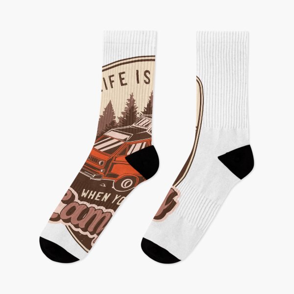 Item preview, Life is better when you're camping || gift for outdoor lovers designed and sold by teez4dayz.