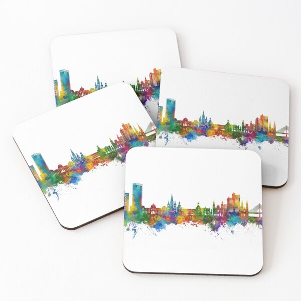 Item preview, Bonn Germany Skyline designed and sold by ArtPrints.