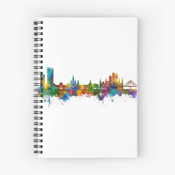 Item preview, Bonn Germany Skyline designed and sold by ArtPrints.