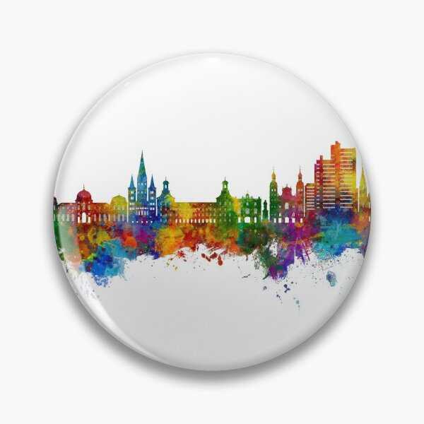Item preview, Bonn Germany Skyline designed and sold by ArtPrints.
