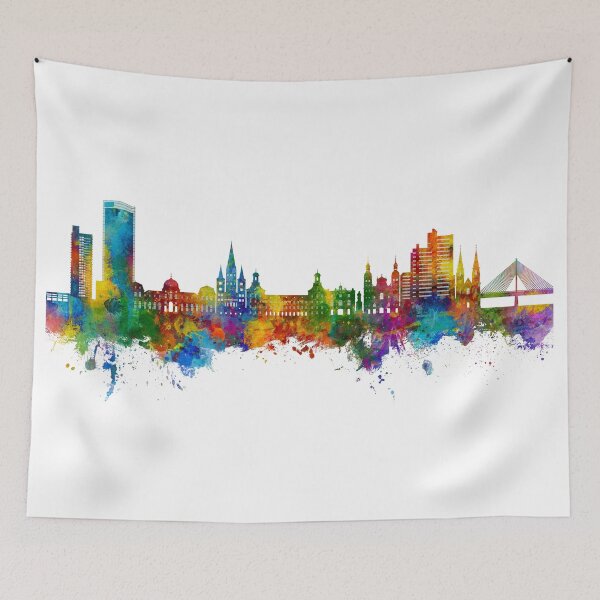 Item preview, Bonn Germany Skyline designed and sold by ArtPrints.