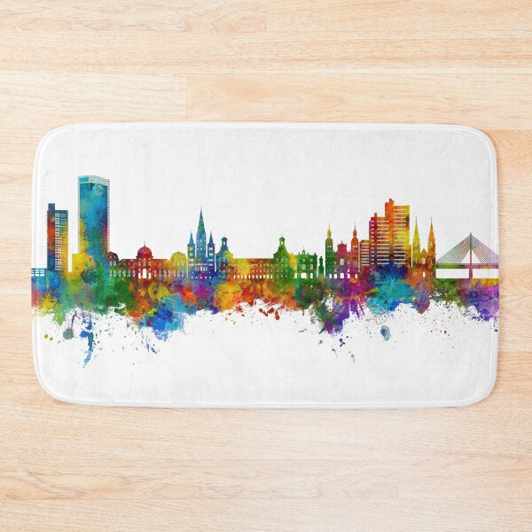Item preview, Bonn Germany Skyline designed and sold by ArtPrints.