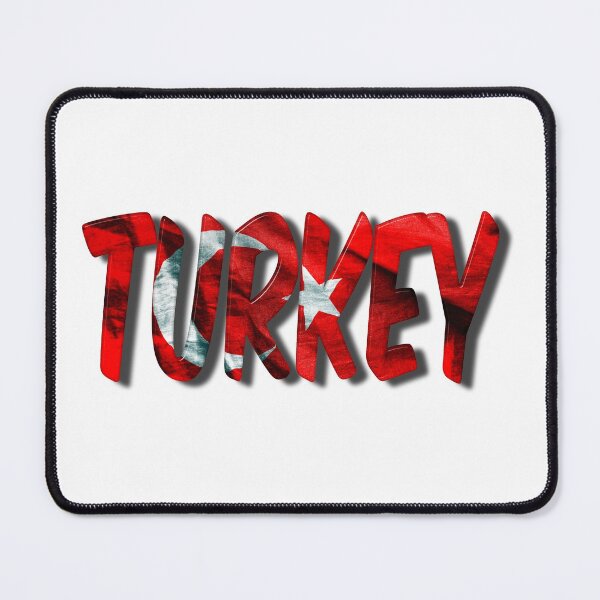 Item preview, Turkey Word With Flag Texture designed and sold by MarkUK97.