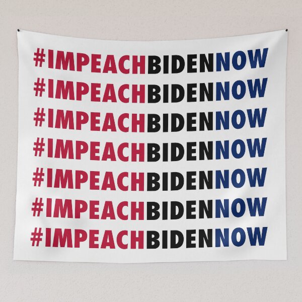 Item preview,  Impeach Biden Now | #impeachbidennow designed and sold by Giovanni's  Brown Quotes.