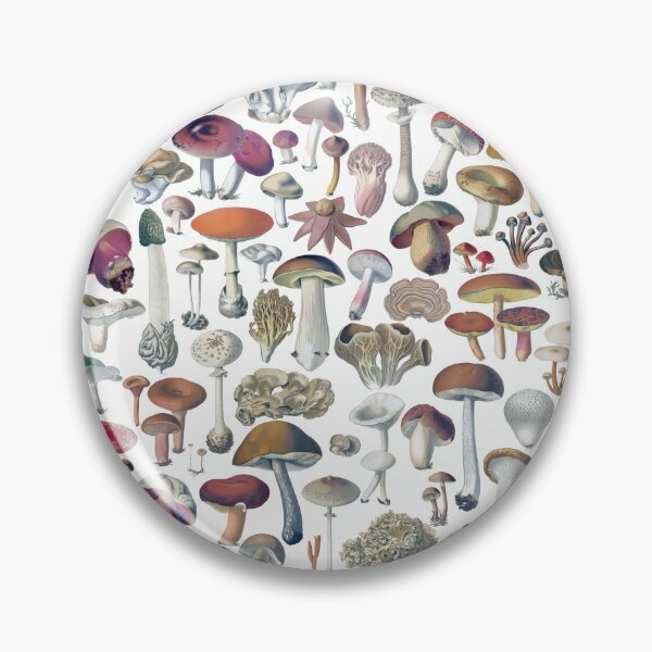 Item preview, Vintage mushrooms pattern designed and sold by martstudio.