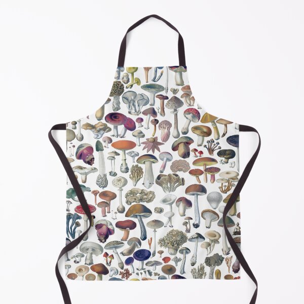 Item preview, Vintage mushrooms pattern designed and sold by martstudio.