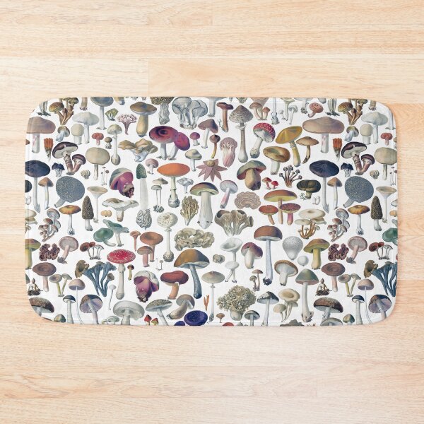 Item preview, Vintage mushrooms pattern designed and sold by martstudio.