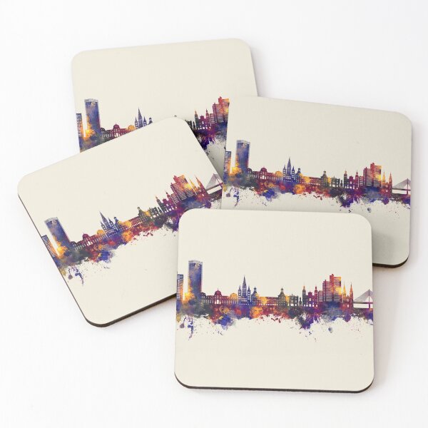 Item preview, Bonn Germany Skyline designed and sold by ArtPrints.