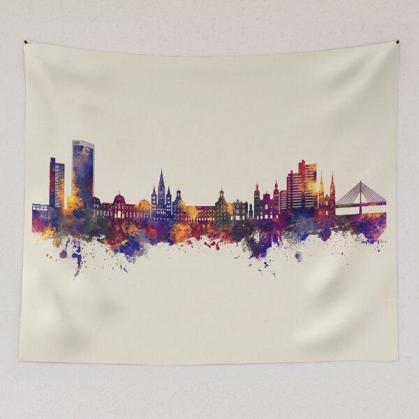 Item preview, Bonn Germany Skyline designed and sold by ArtPrints.
