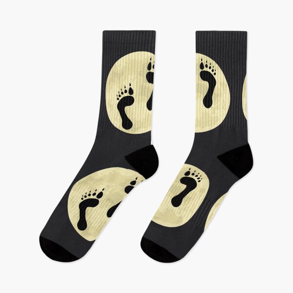Item preview, Full Moon Wolfman Footprints Spooky Halloween Night Santa Clawz The Howling Werewolf Wolf Lover Howl Lone Wolf Gift designed and sold by catchyology.