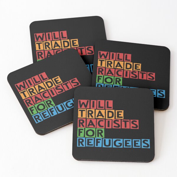 Item preview, ¿Cambiará racistas por refugiados? designed and sold by DesignMonster.