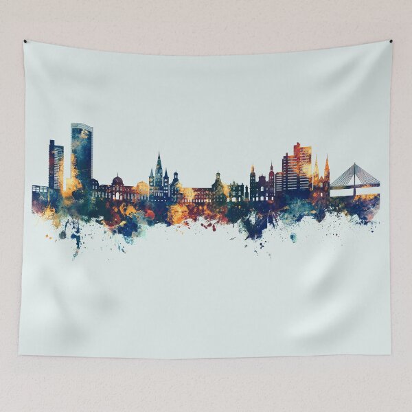 Item preview, Bonn Germany Skyline designed and sold by ArtPrints.