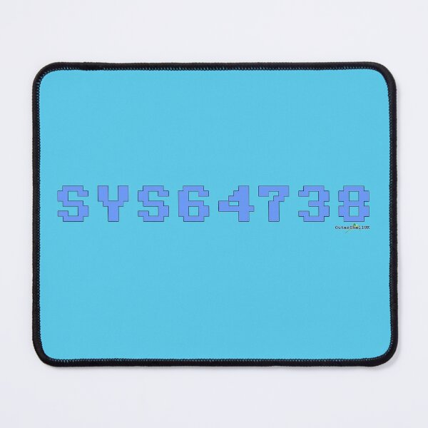 Item preview, SYS64738 C64 soft reset command Retro designed and sold by OuterShellUK.