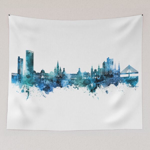 Item preview, Bonn Germany Skyline designed and sold by ArtPrints.
