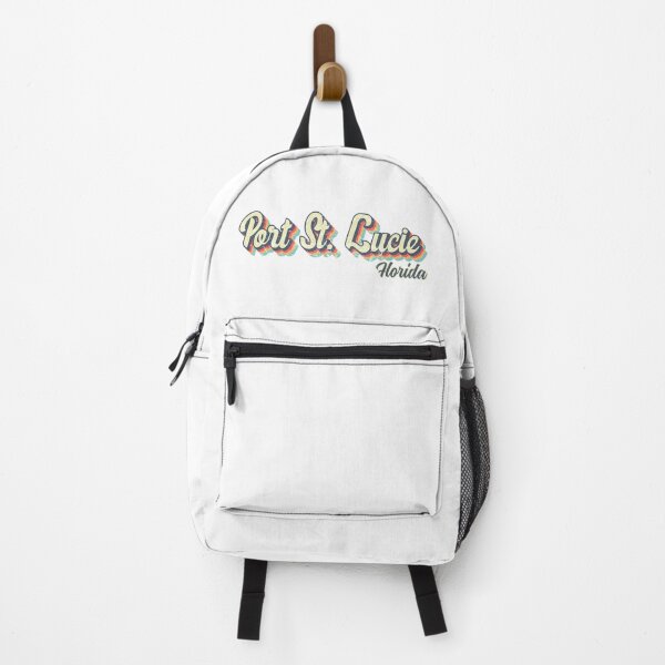Item preview, Port St. Lucie city Florida Retro Vintage 70s rainbow designed and sold by Teelogic.