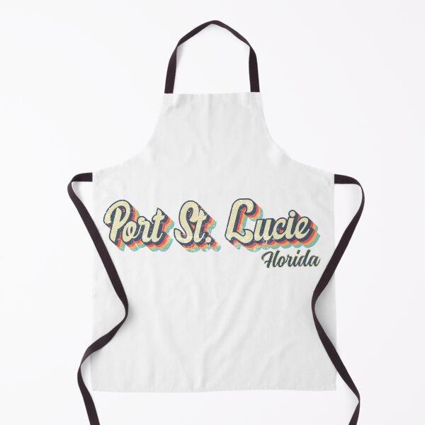 Item preview, Port St. Lucie city Florida Retro Vintage 70s rainbow designed and sold by Teelogic.