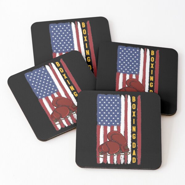 Item preview, Boxing Dad Boxer USA American Flag designed and sold by WilliamQuinnell.