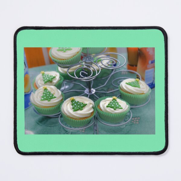 Item preview, Christmas tree cup cakes designed and sold by LindaCooke.