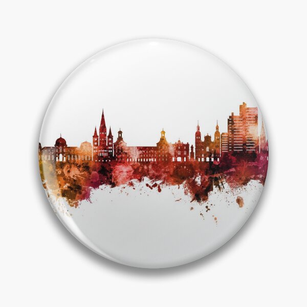 Item preview, Bonn Germany Skyline designed and sold by ArtPrints.