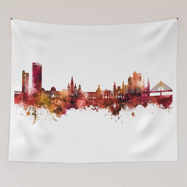 Item preview, Bonn Germany Skyline designed and sold by ArtPrints.