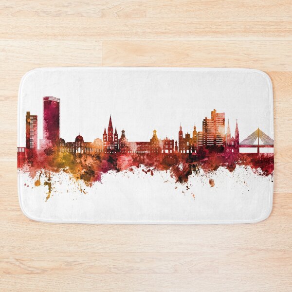 Item preview, Bonn Germany Skyline designed and sold by ArtPrints.