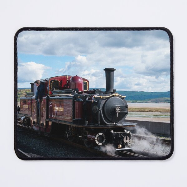 Item preview, Steam loco Merddin Emrys at Porthmadog designed and sold by LindaCooke.