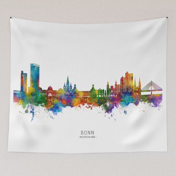 Item preview, Bonn Germany Skyline designed and sold by ArtPrints.
