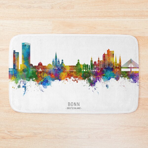 Item preview, Bonn Germany Skyline designed and sold by ArtPrints.