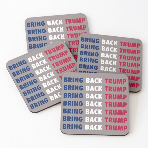 Item preview, Bring back Trump | #bringbacktrump  designed and sold by Giovanni's  Brown Quotes.