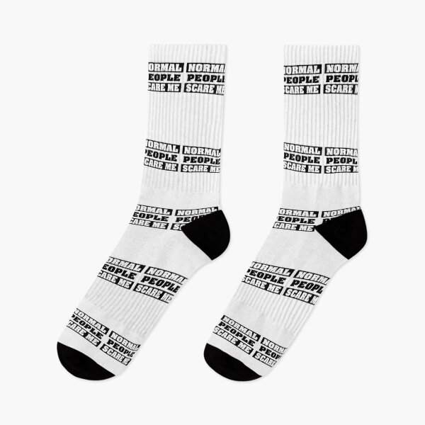 Artikelvorschau, Normale Leute erschrecken mich Essential Sticker entworfen und verkauft von SW33TSP0T.