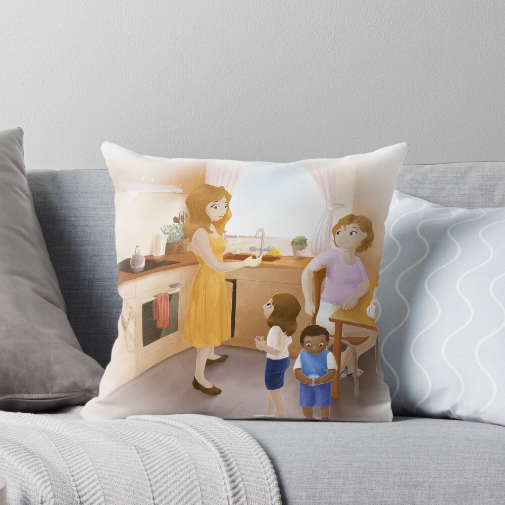 Item preview, Throw Pillow designed and sold by Prepress.