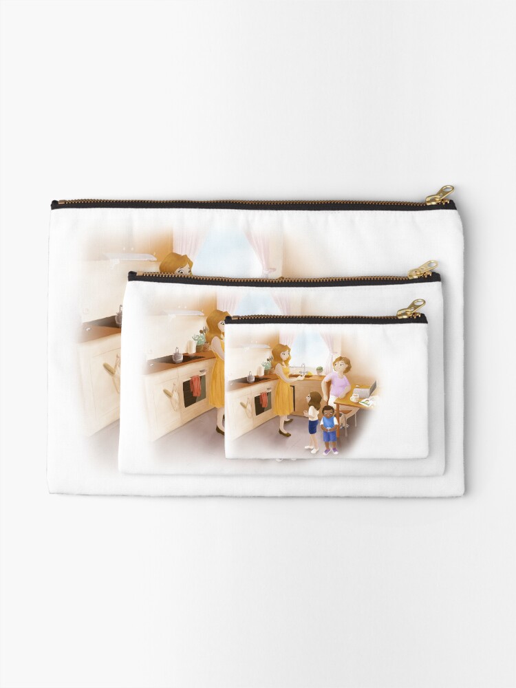 Thumbnail 2 of 4, Zipper Pouch, Casa designed and sold by Prepress.